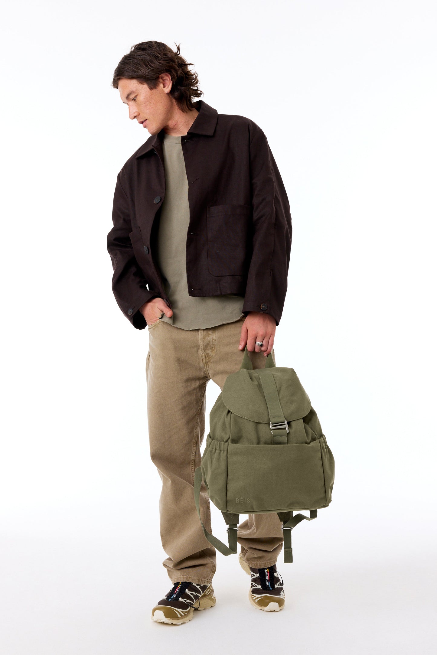 The Rucksack in Olive