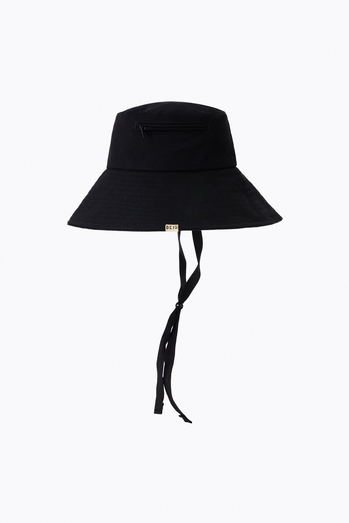 BÉIS 'The Wide Brim Sun-Hat' in Black - Main Image
