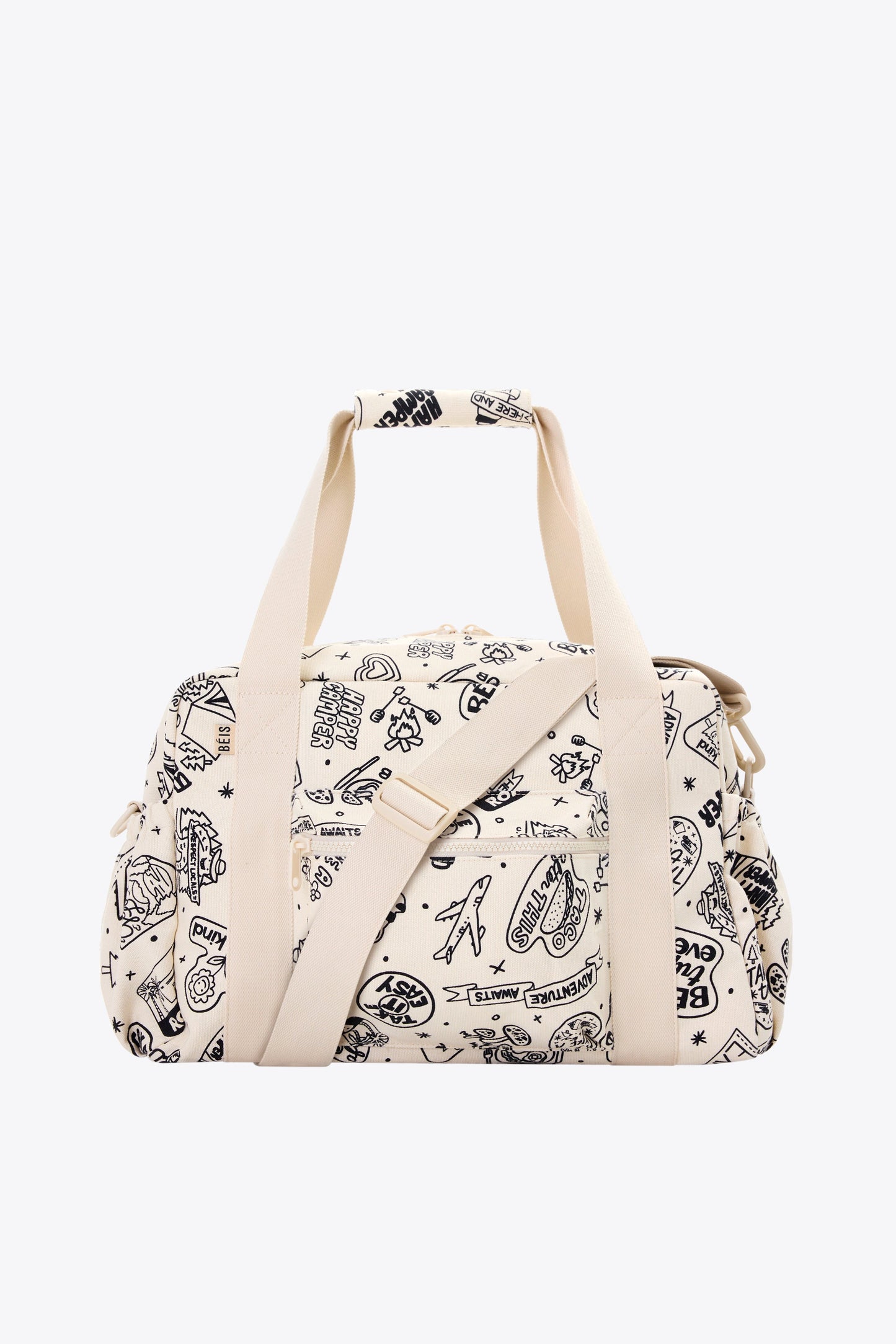 The Kids Duffle in Doodle Print