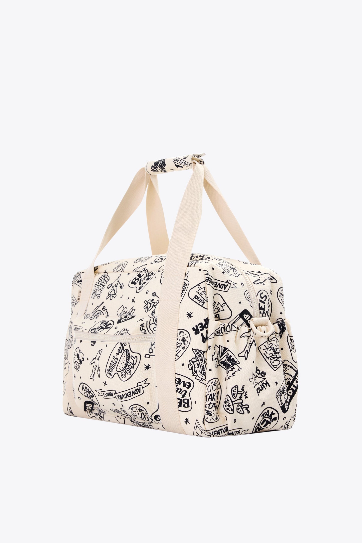 The Kids Duffle in Doodle Print