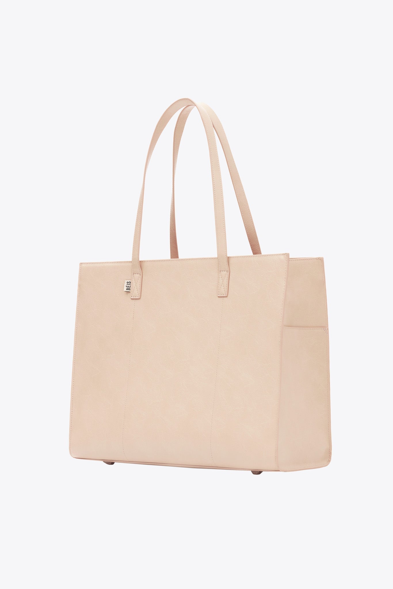 BÉIS ‘The Large Work Tote’ in Beige - Work Bag For Women & Laptop Bag