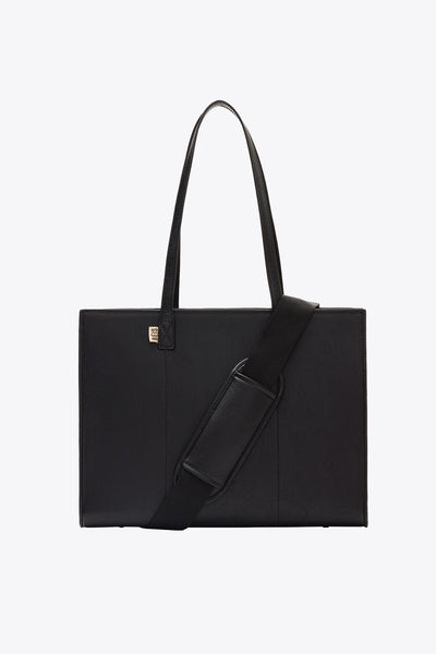 BÉIS 'The Work Tote' in Black - Black Work Bag For Women & Laptop