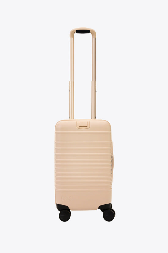 The Small Carry-On Roller in Beige