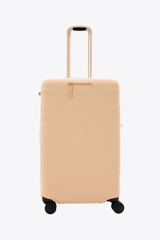 The Medium Check-In Luggage Cover in Beige