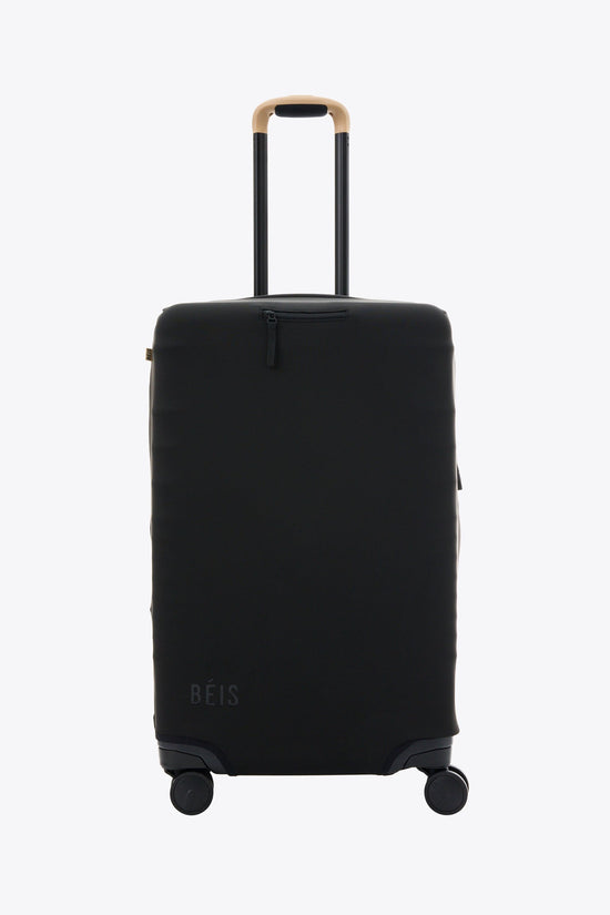 The Medium Check-In Luggage Cover in Black