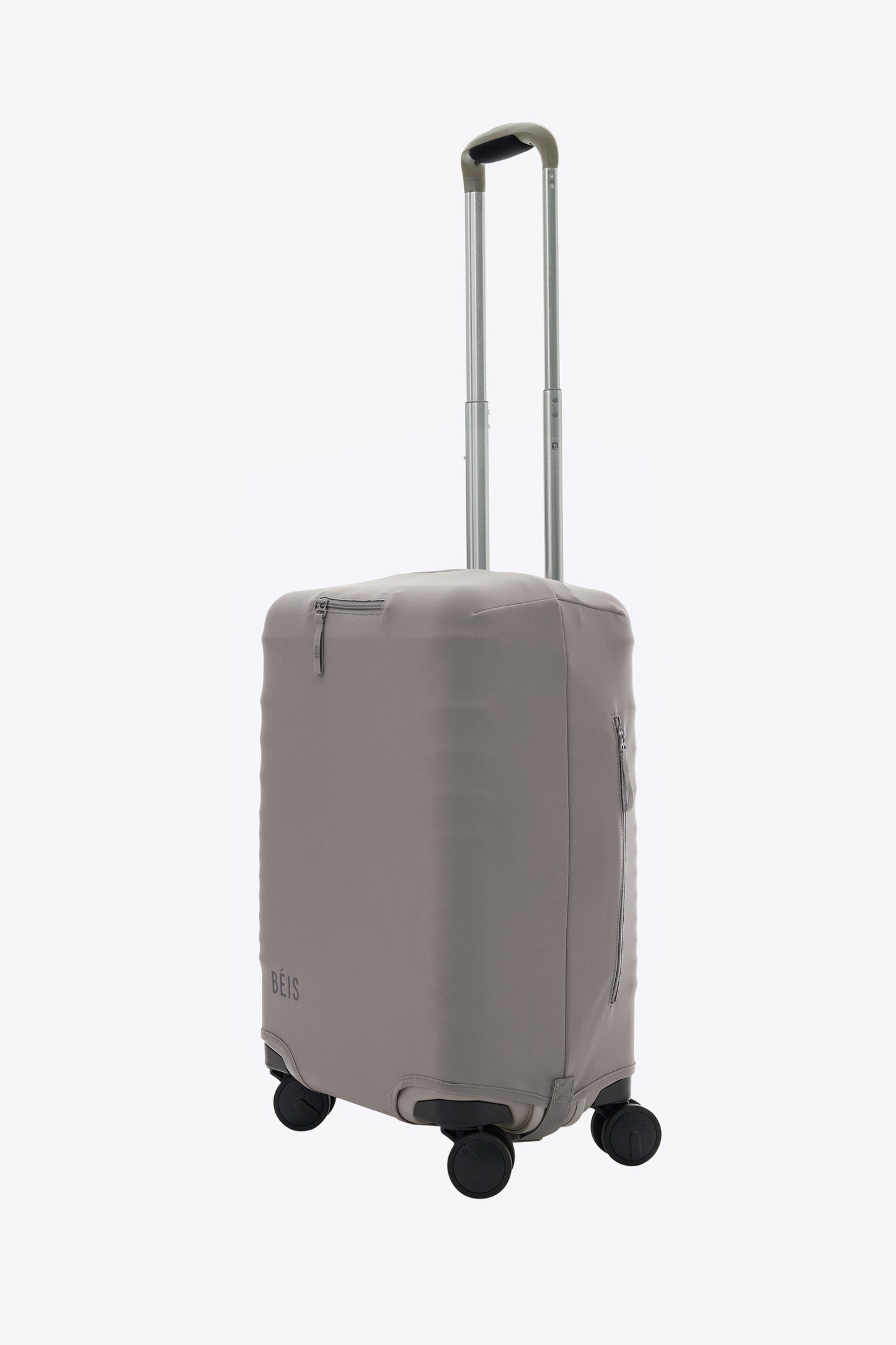 Le couvre-bagages de cabine en gris