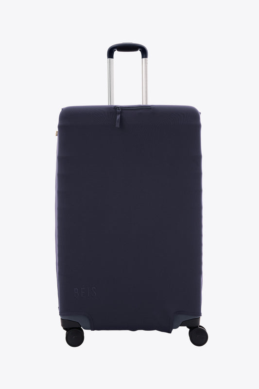 The Large Check-In Luggage Cover in Navy