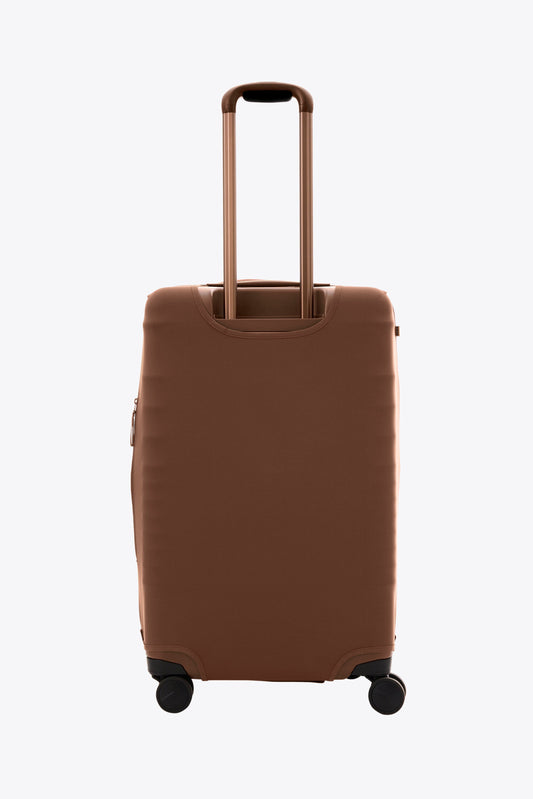 The Medium Check-In Luggage Cover in Maple