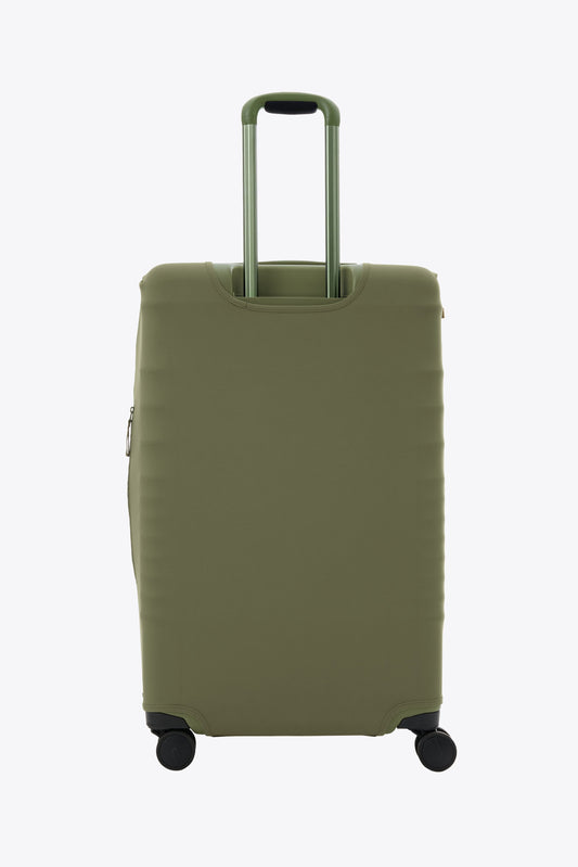 The Large Check-In Luggage Cover in Olive