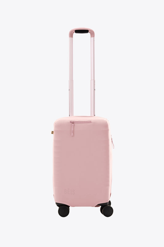 The Small Carry-On Luggage Cover in Atlas Pink