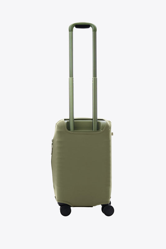 Le petit couvre-bagages pour bagages à main en olive