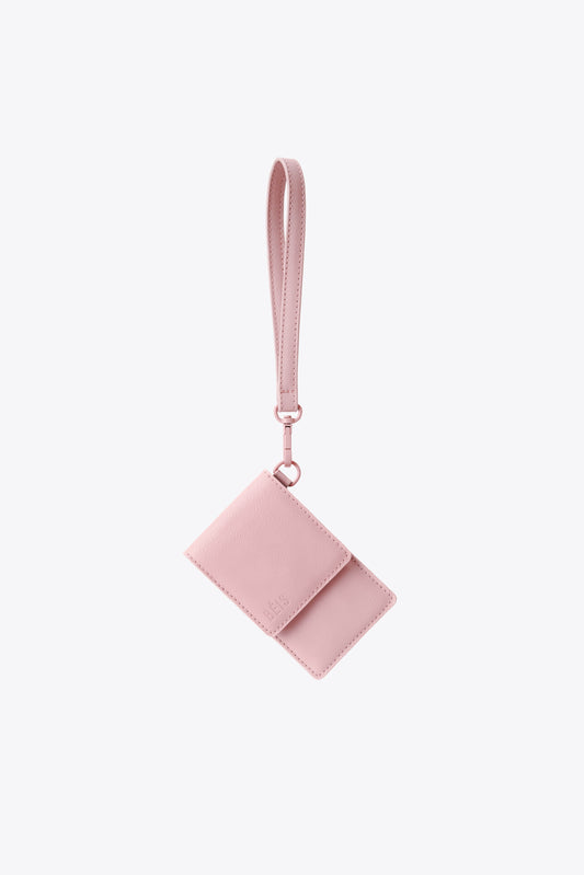 The ID Wristlet in Atlas Pink