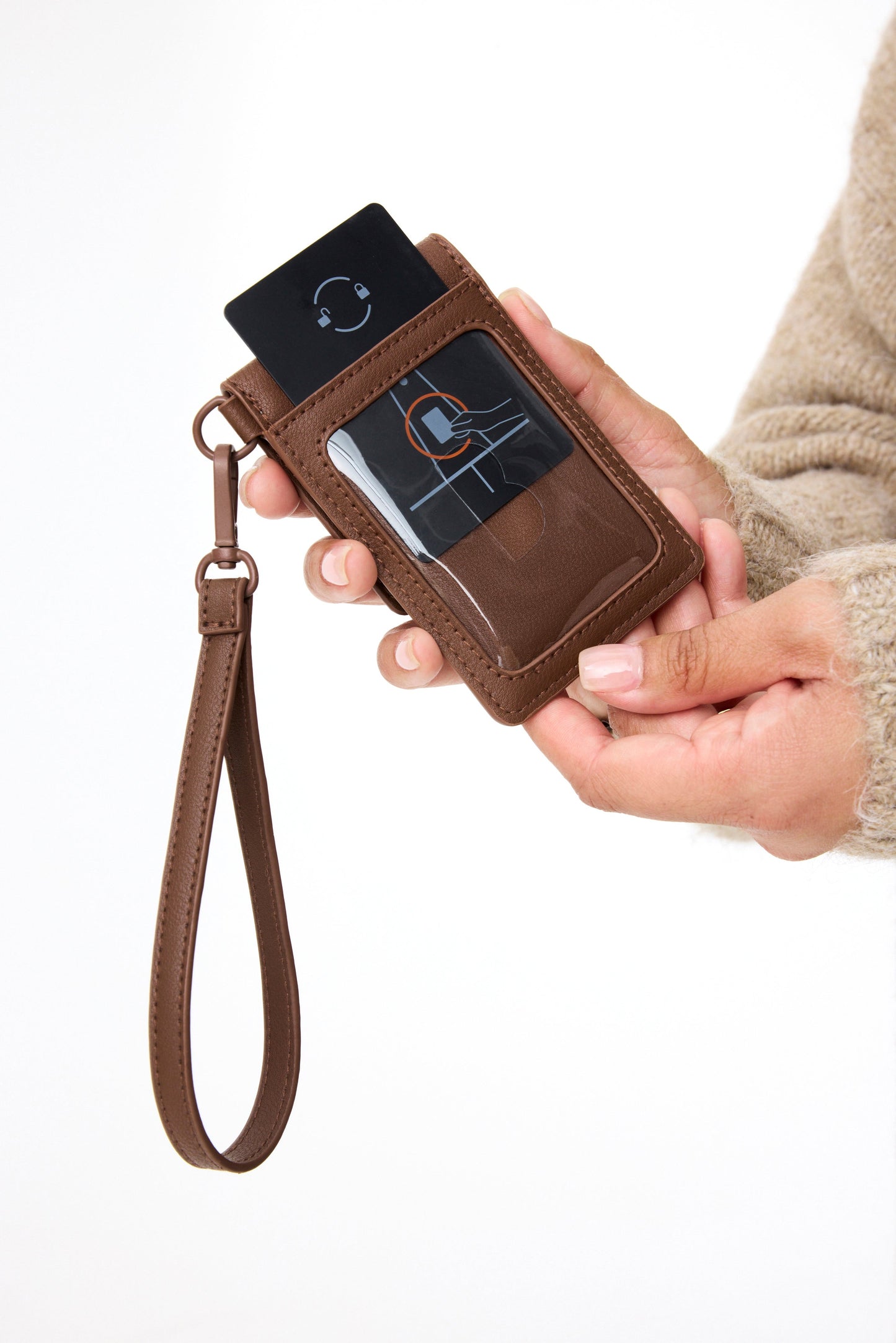 The ID Wristlet in Maple