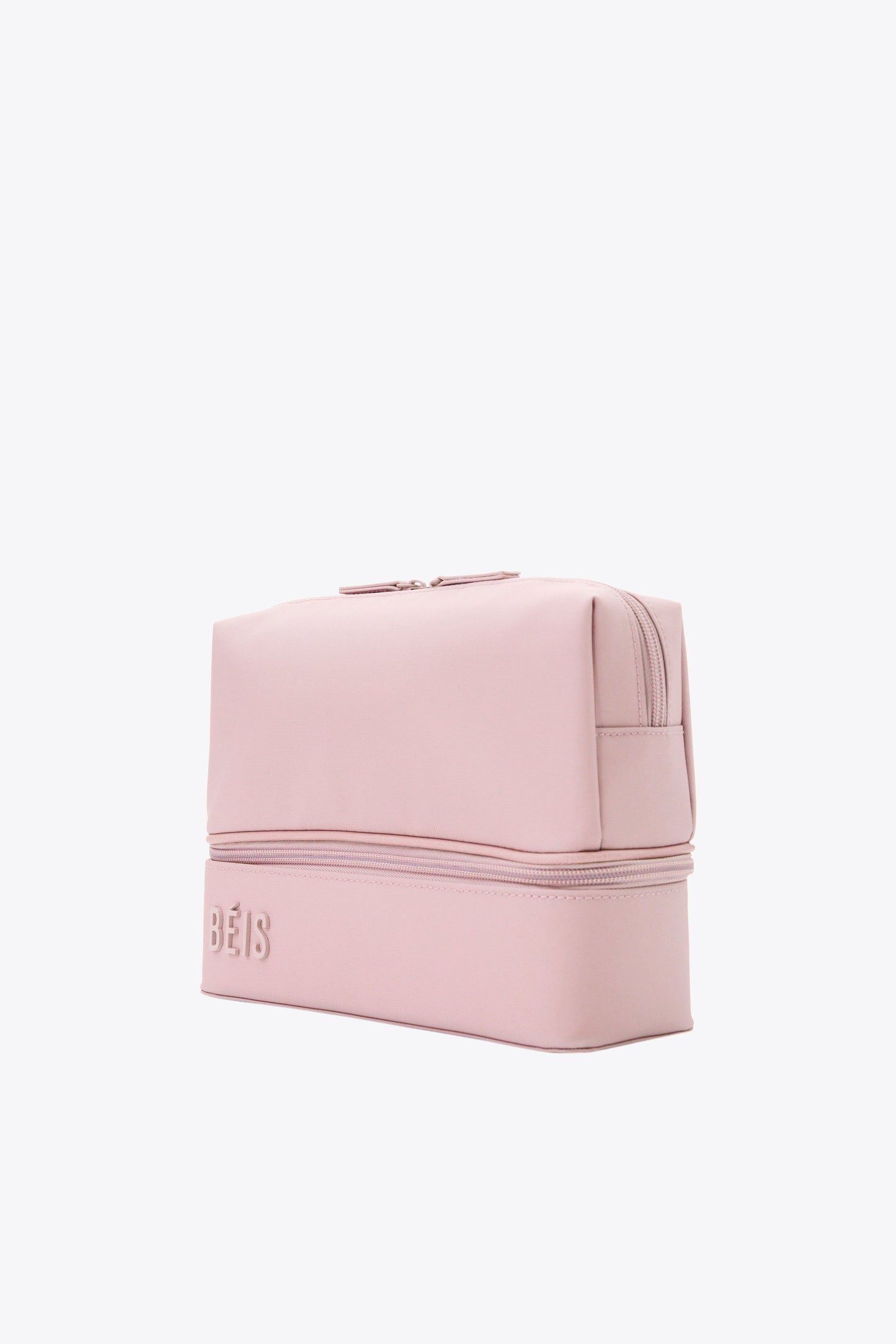 BÉIS 'The Cosmetic Organizer' in Atlas Pink Pink Cosmetic Travel