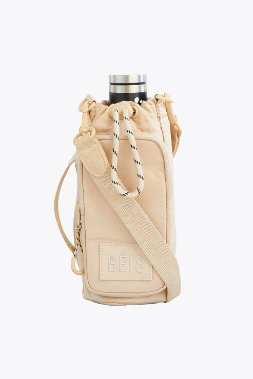 The Water Bottle Sling in Beige