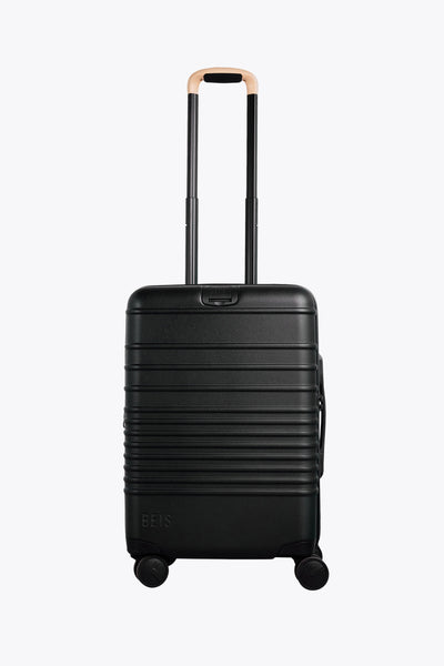 BEIS The Carry On Roller in Black 21 Carry On Rolling Luggage Suitcase