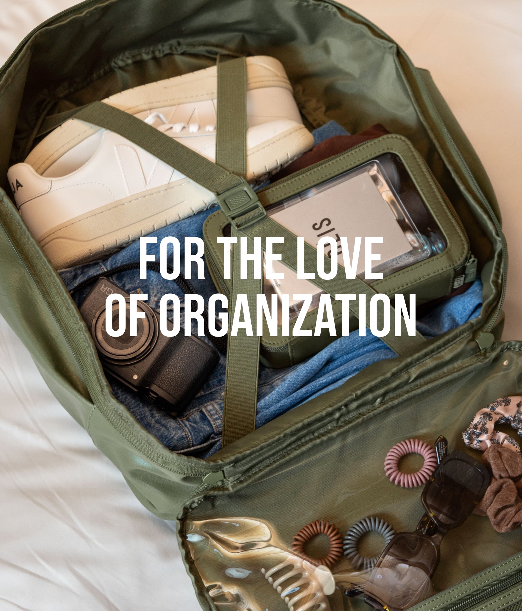 Organizational backpack outlet