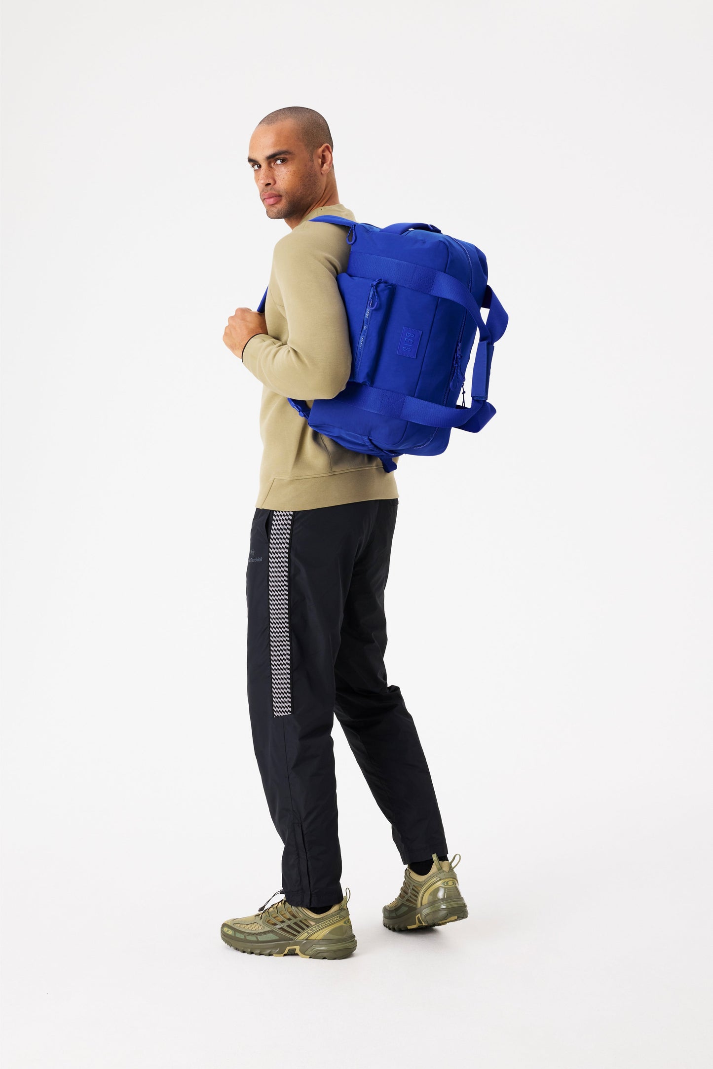 The Sport Duffle Backpack in Cobalt Blue