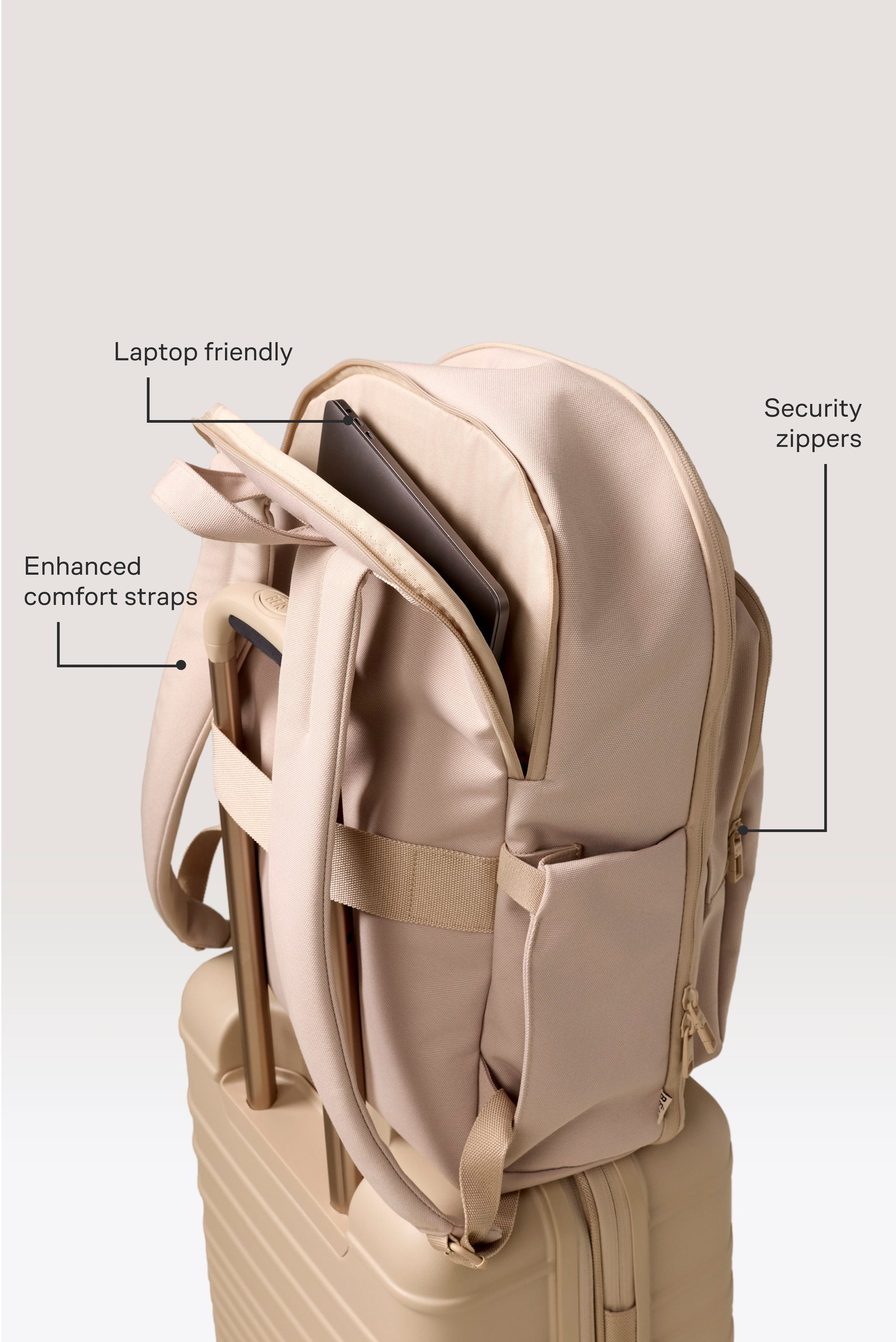 backpack for europe travel laptop pocket Mous | Optimal | Expandable Storage | AiroFoam Tech efficient look The 6 Best Carry-On Travel