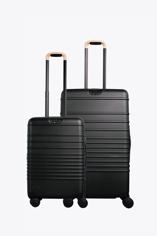 The Medium Luggage Starter Set in Black
