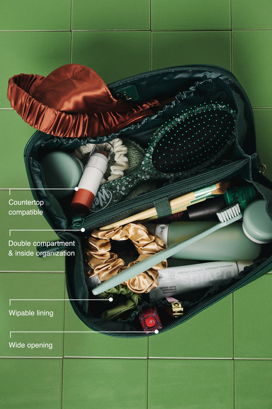 The Wicked Toiletry Kit In Wicked Green