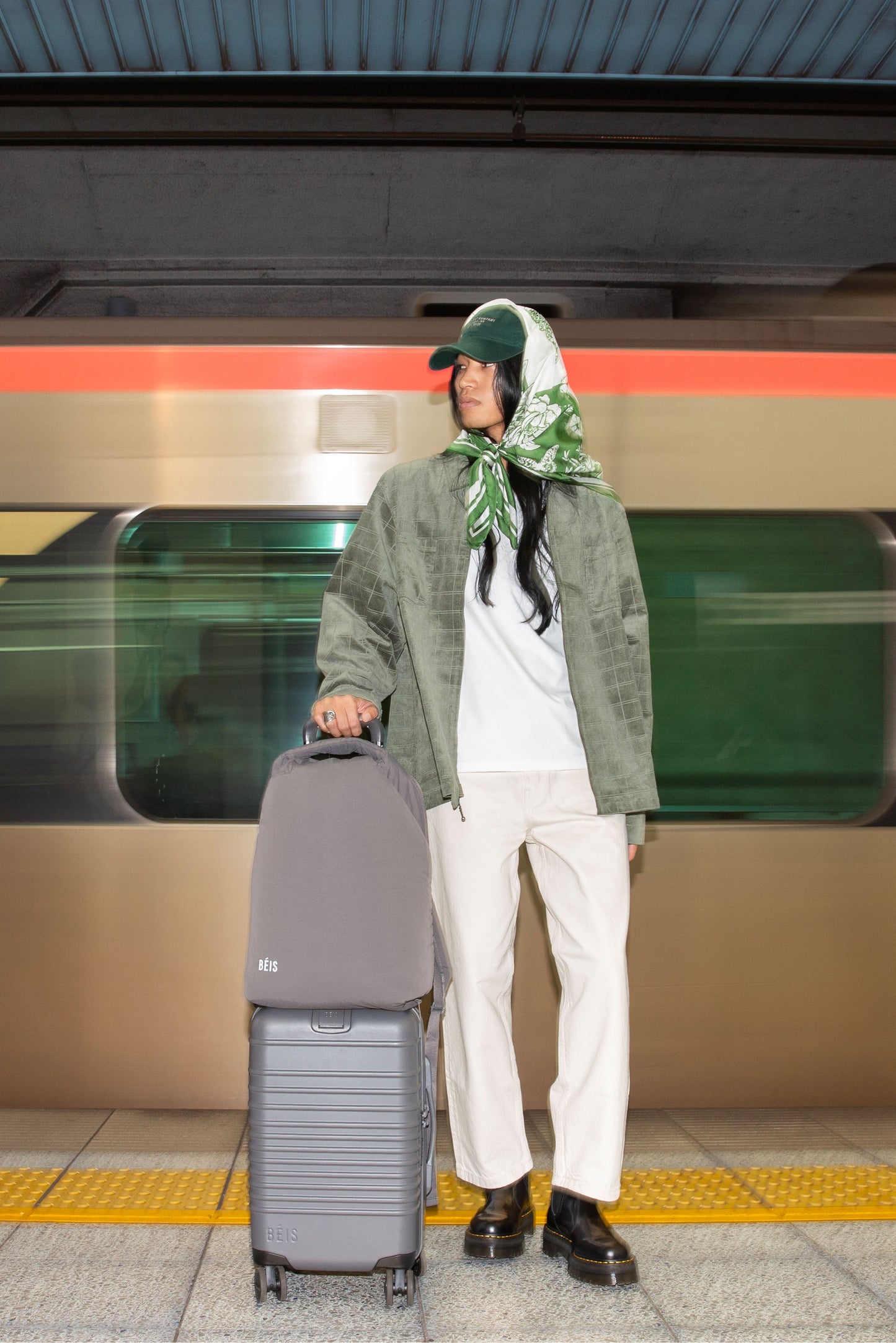 The Air Backpack in Charcoal