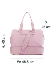 Avery Weekender Bag- Dusty Pink