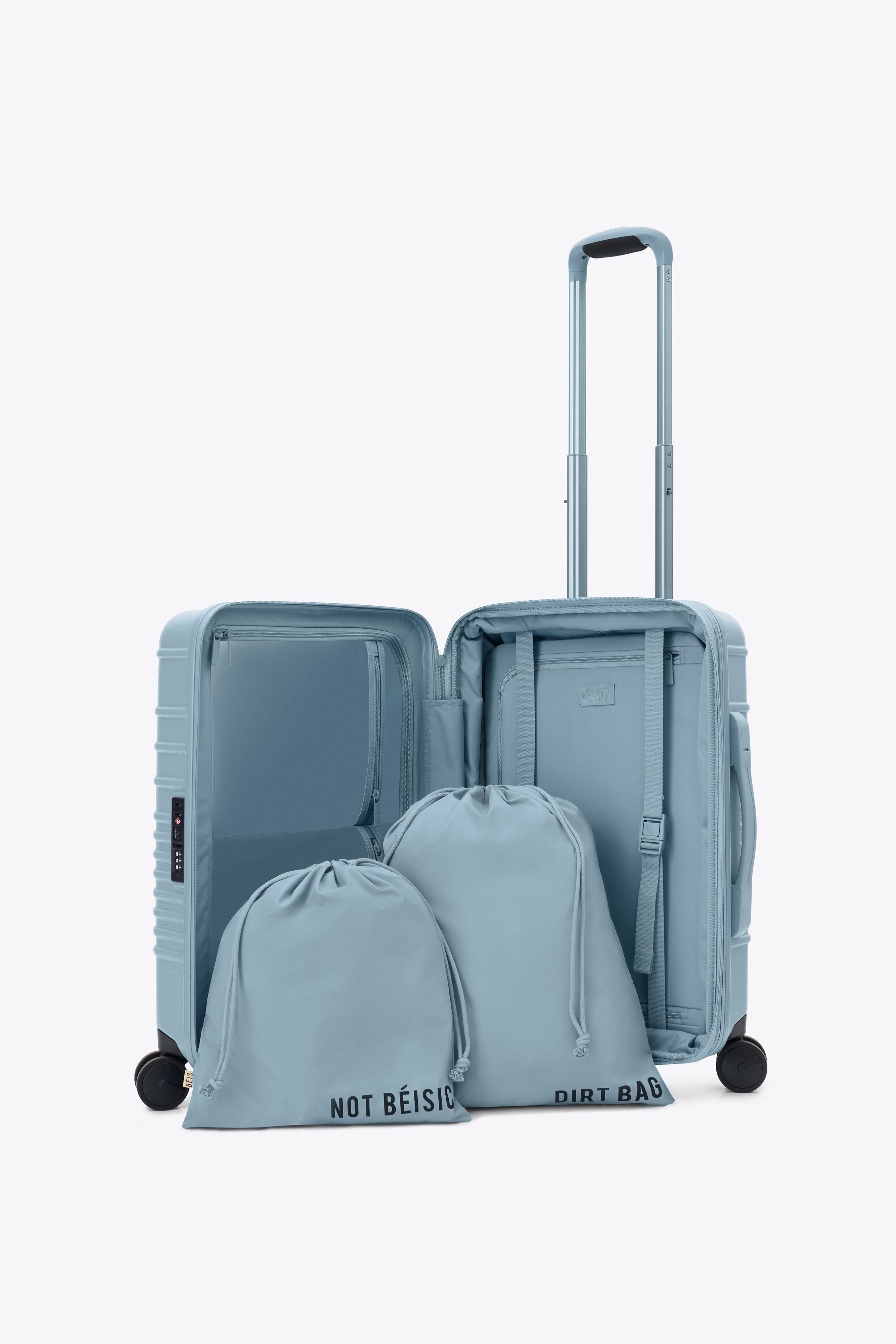 Gap x BÉIS The Carry-On Roller in Denim Blue
