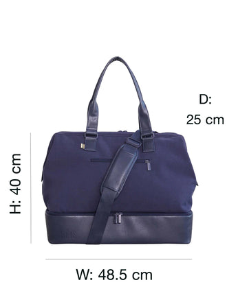 Navy weekender bag Clearance