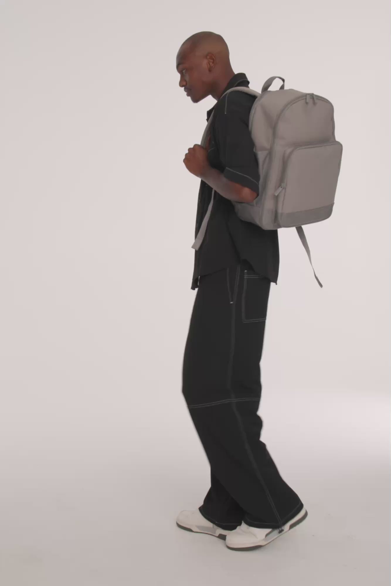 Full top open backpack