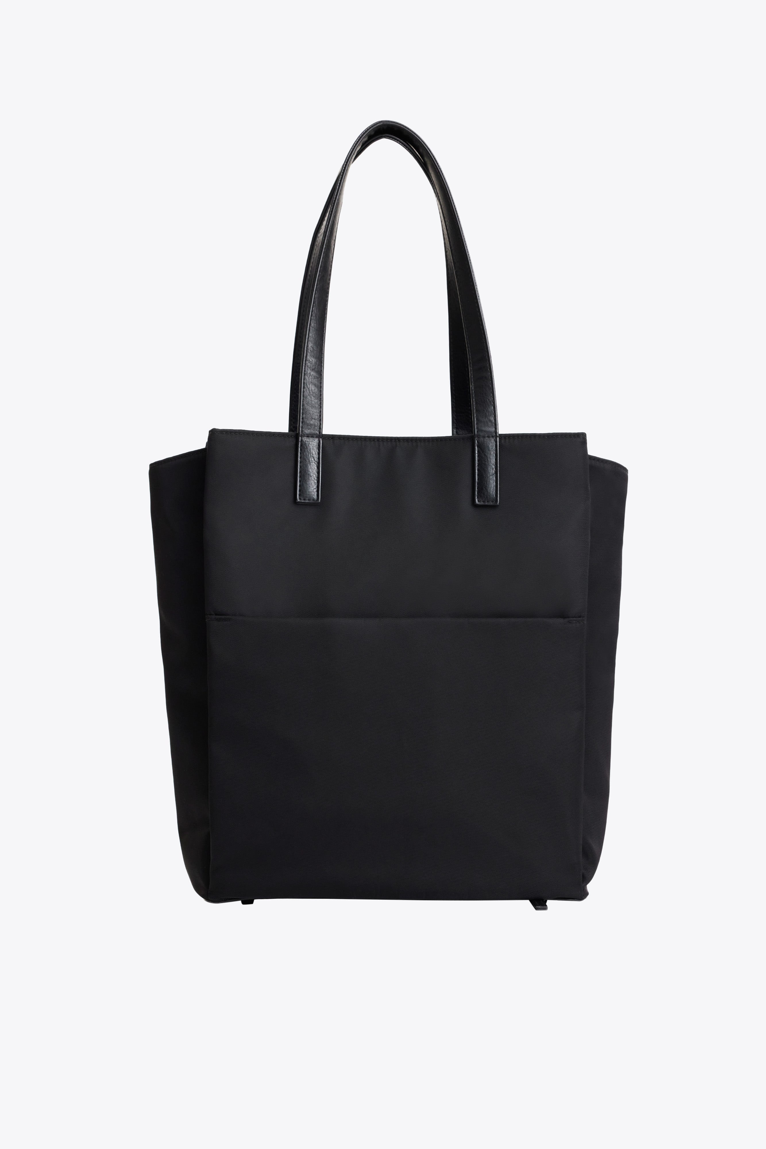 Béis 'The Commuter Tote' In Black - Black Commuter Tote For Work 