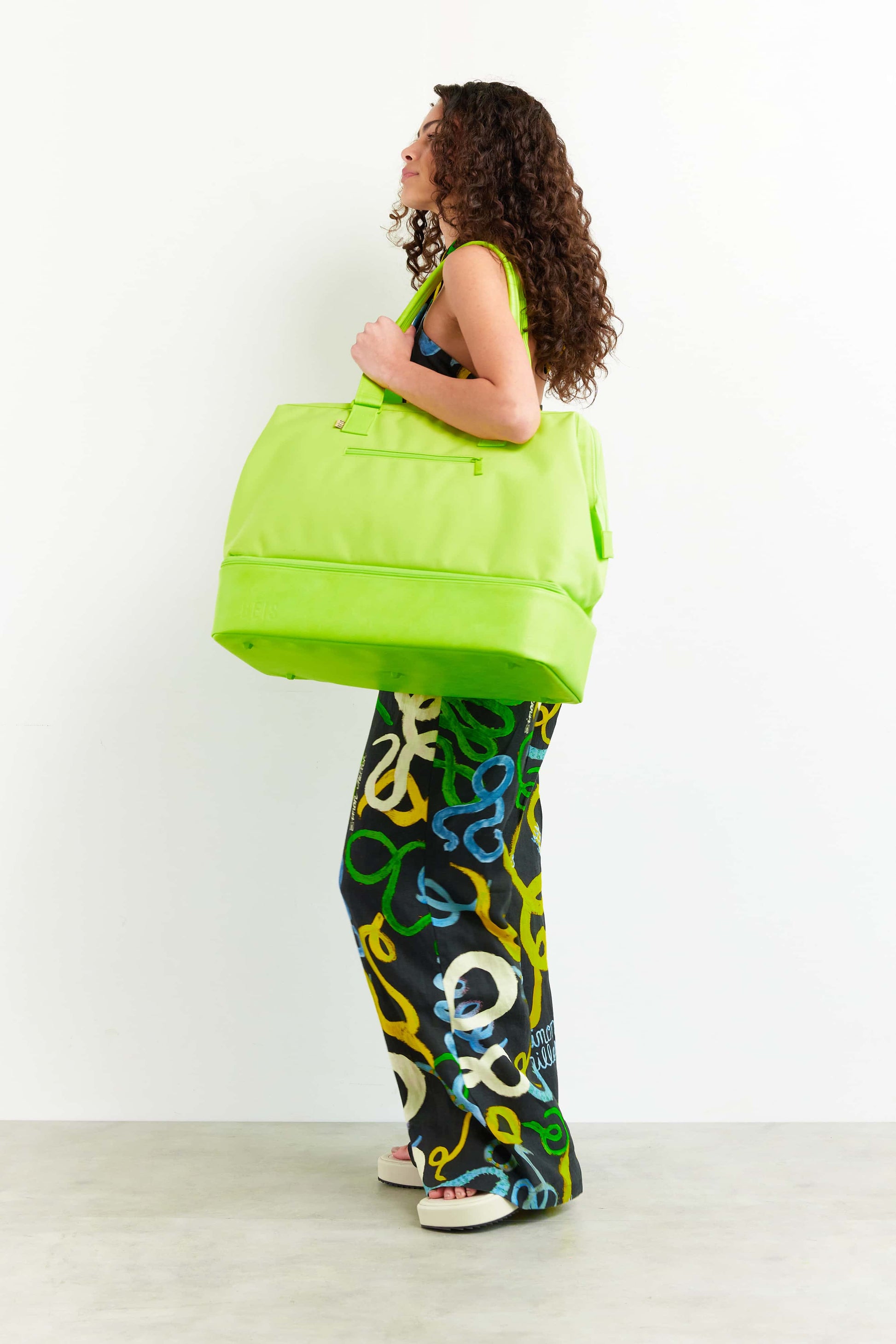 Citron Weekender Bag - Green Overnight Bags & Travel Duffle