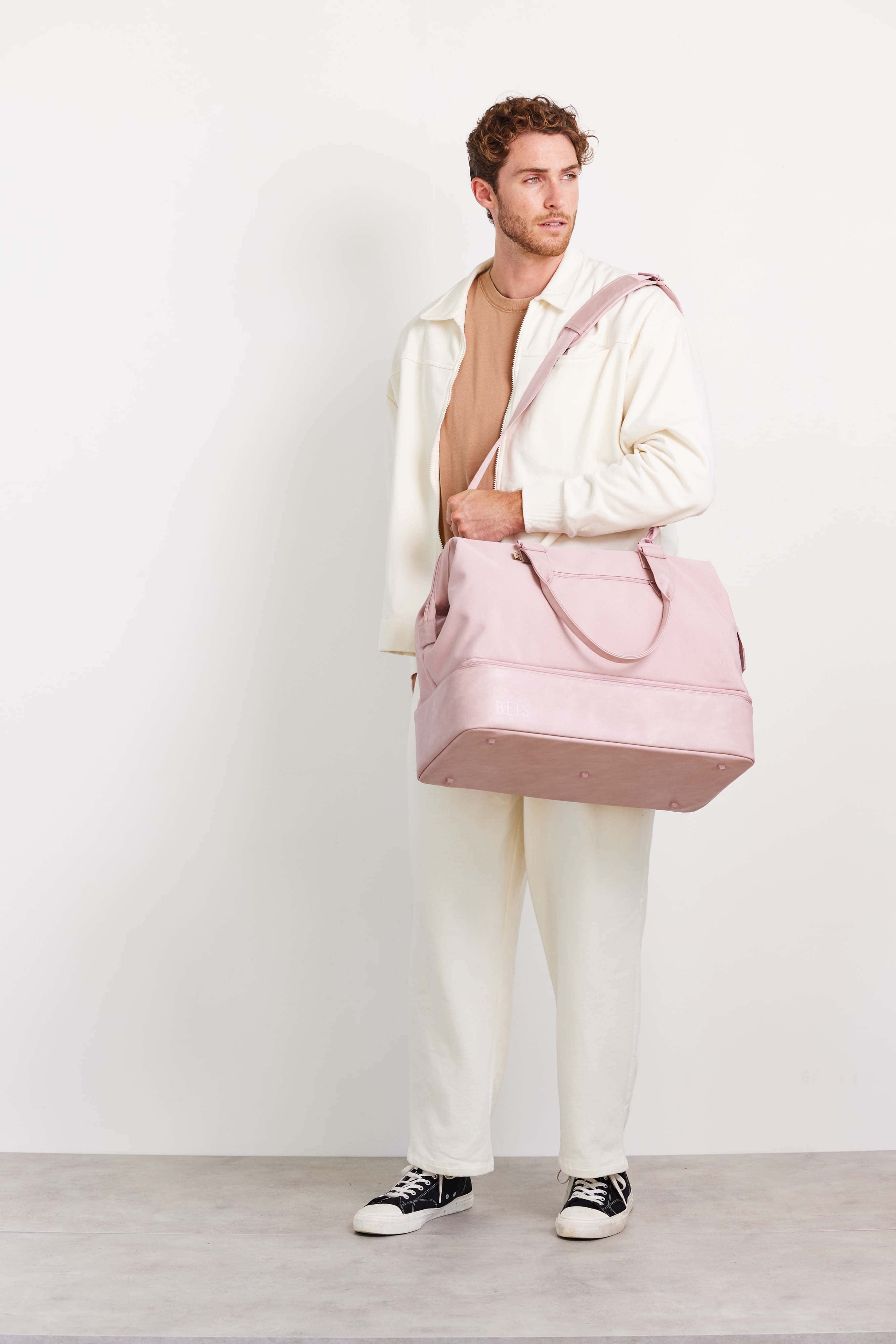 Blush weekender clearance bag