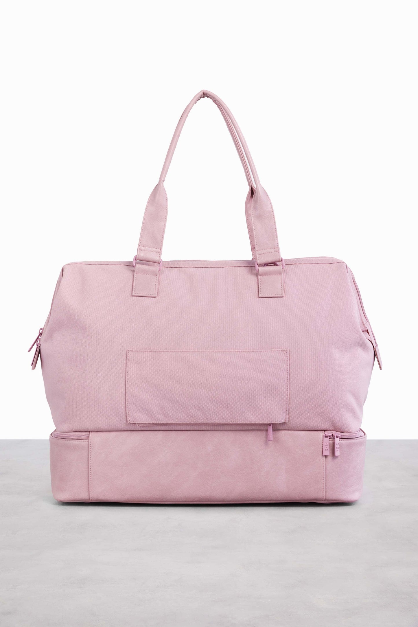 BÉIS 'The Convertible Weekender' in Atlas Pink - Pink Weekender Bag &  Overnight Bag