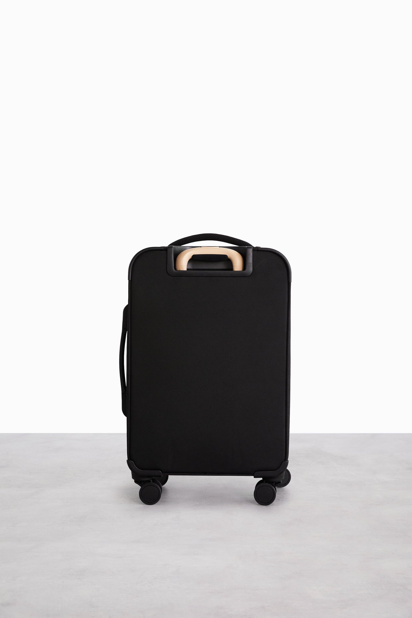 Soft-Sided Collapsible Carry-On Roller in Black