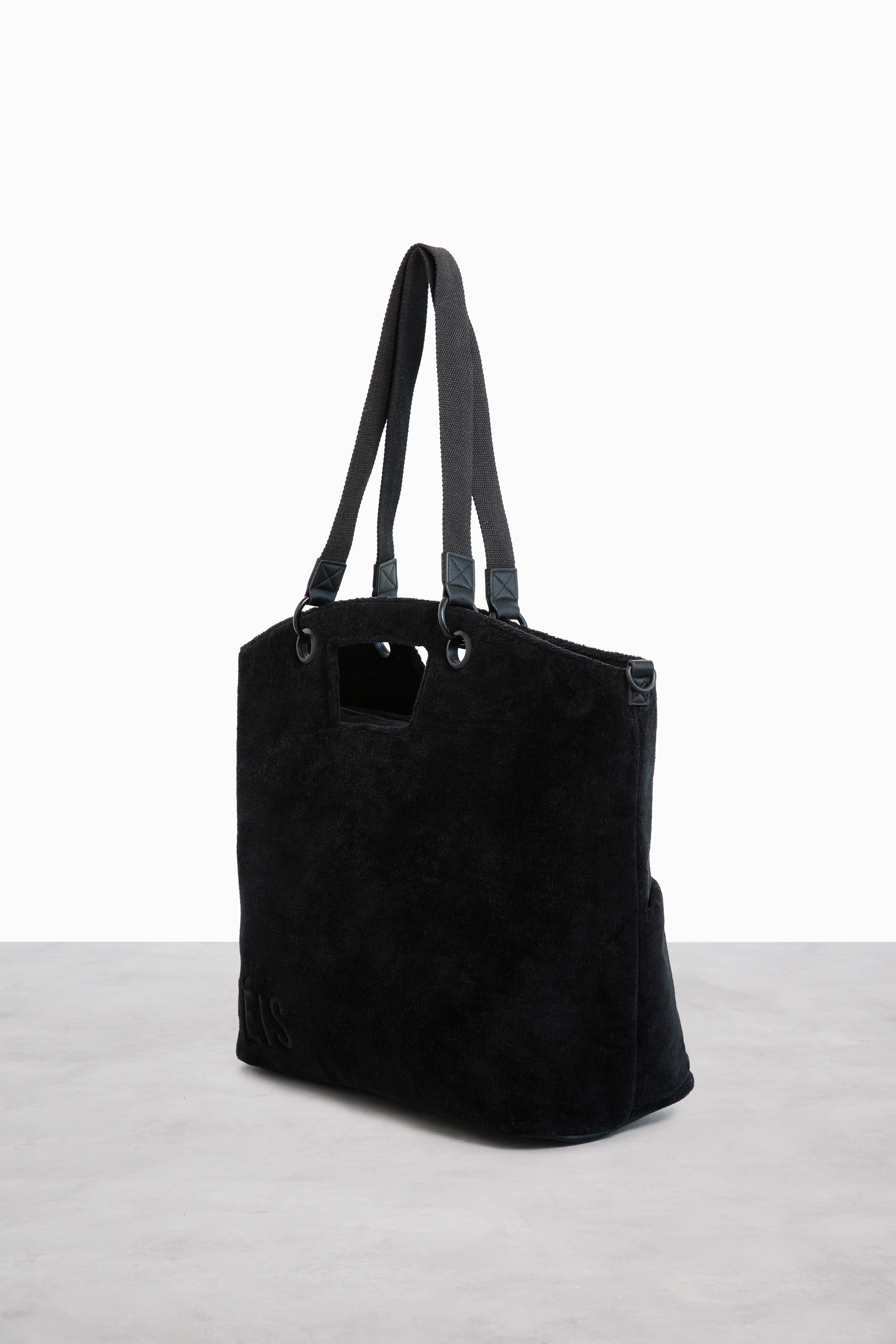 The Black Terry Tote The Black Terry Tote