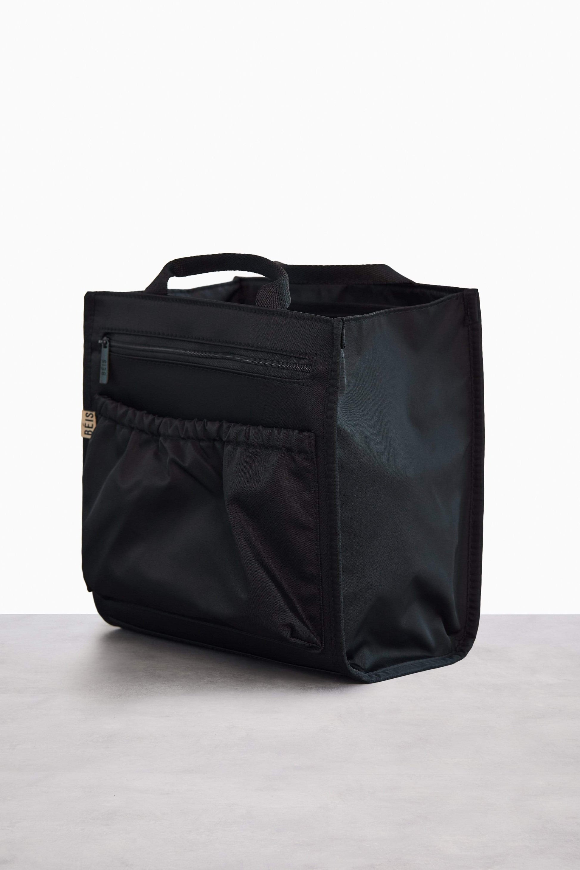  Vegan Leather Tote Bag Organizer Insert with Laptop