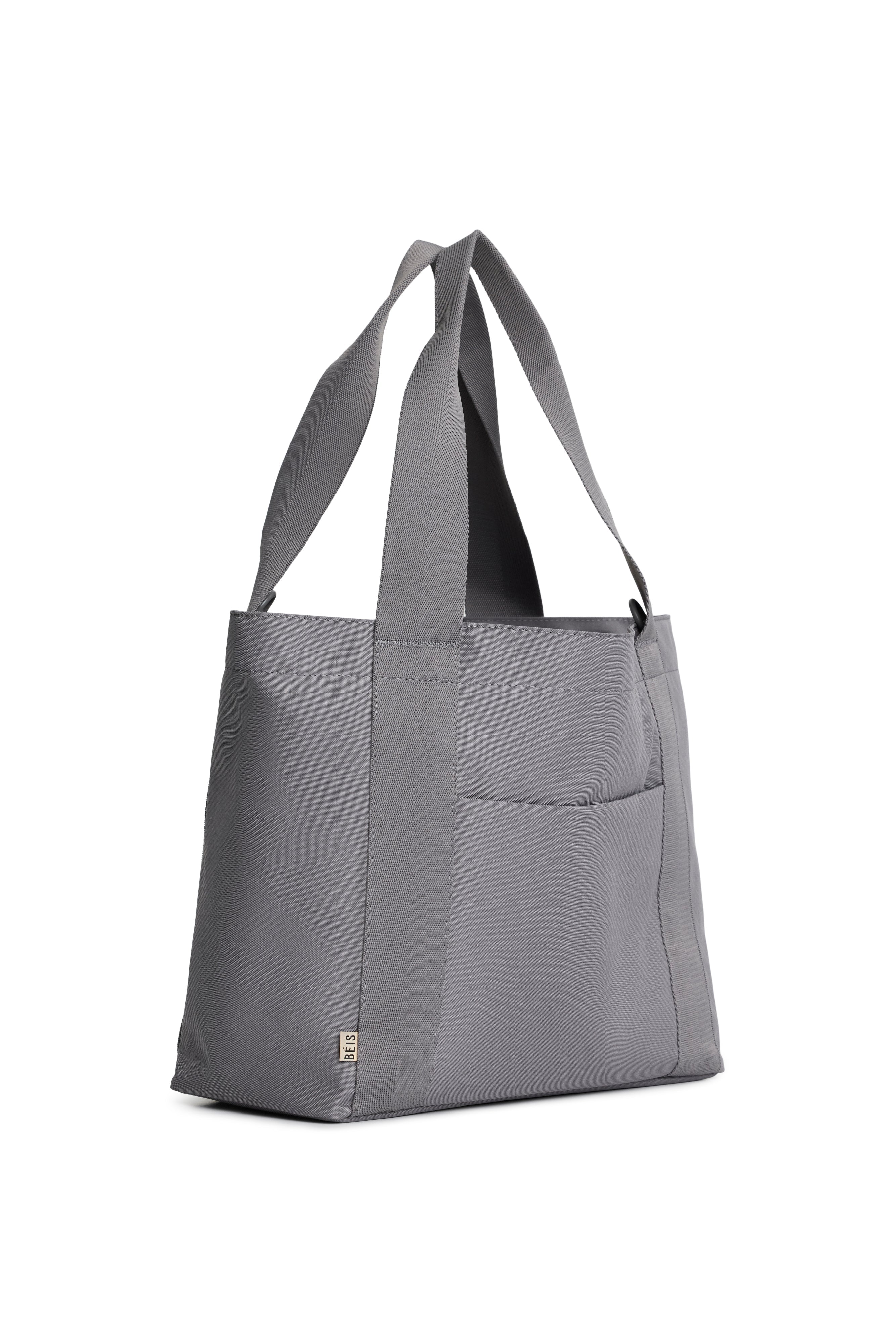 Large grey tote bag hotsell