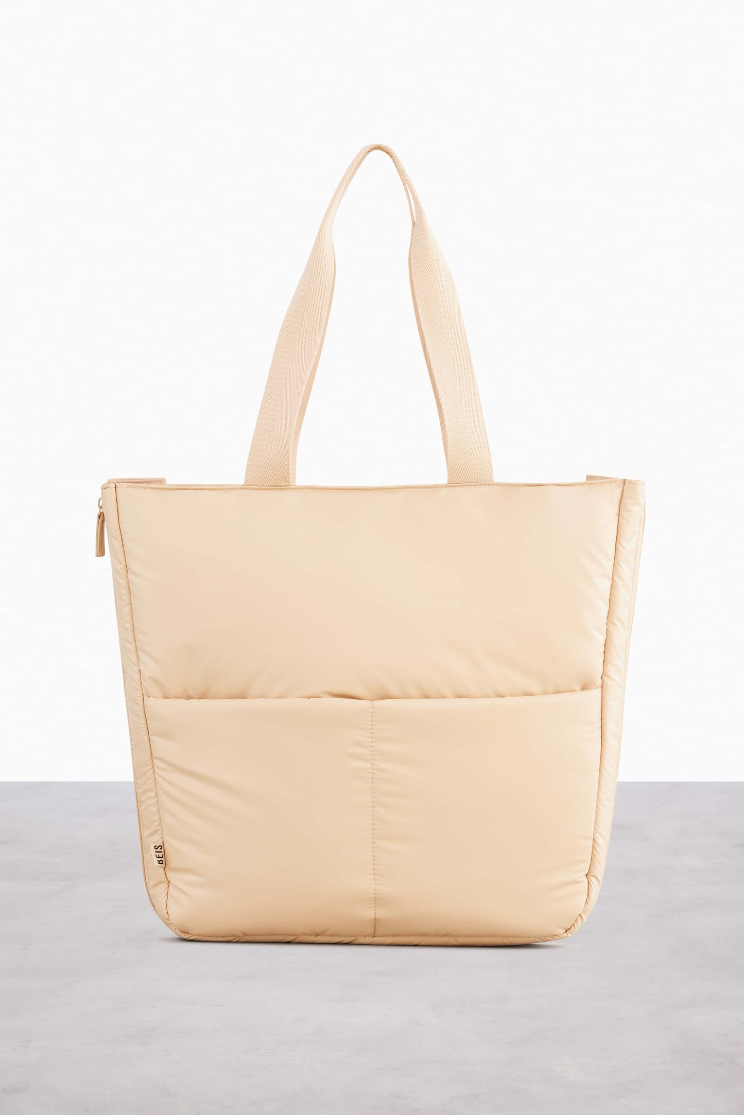 The Expandable Tote in Beige