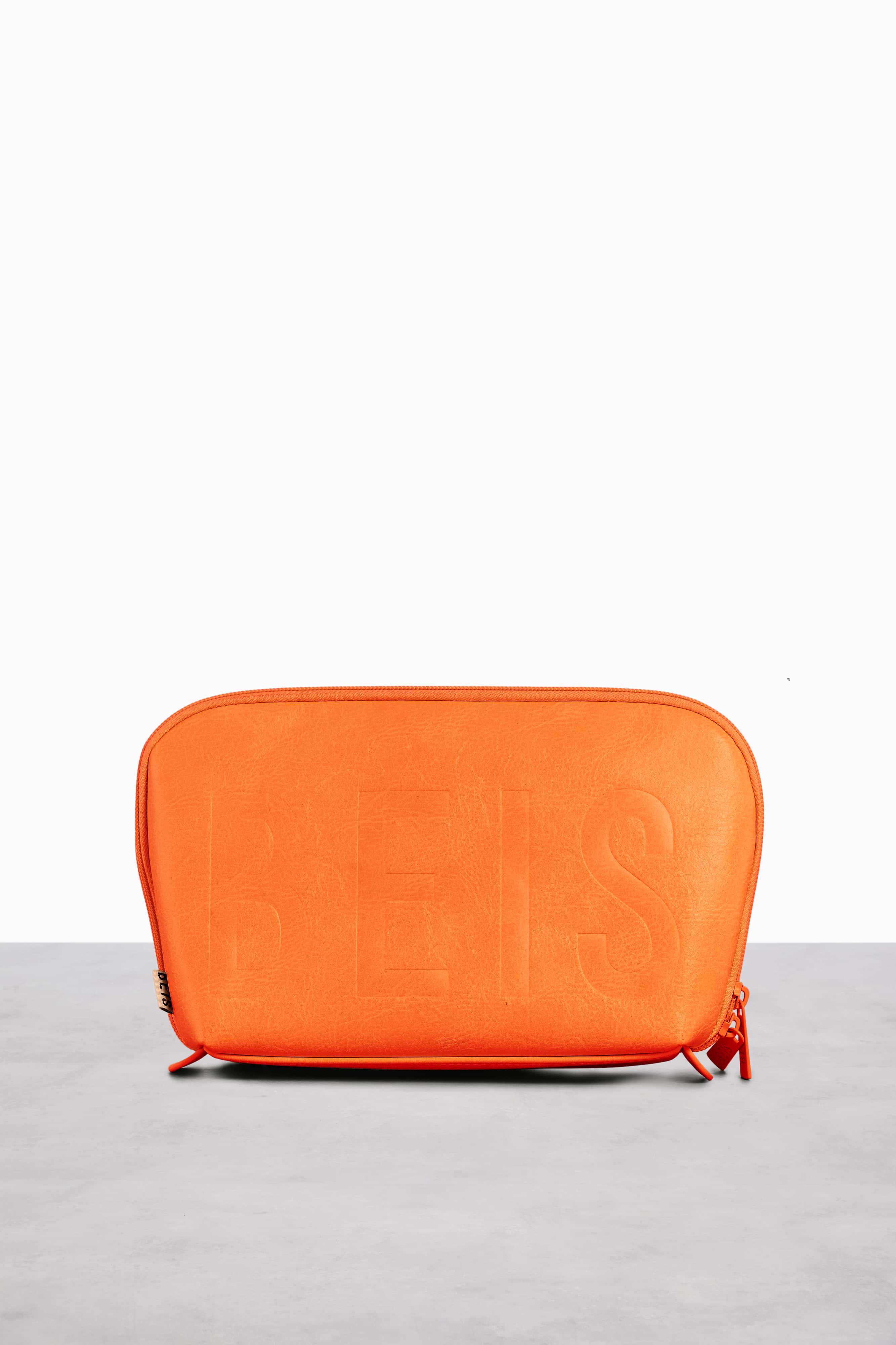 Beis Cosmetic Case Bag newest in Creamsicle Orange